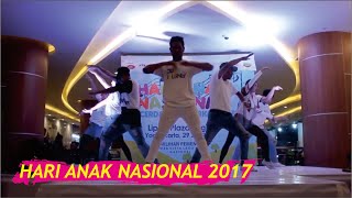 Hari Anak Nasional 2017 (Live Performance) || 7th Generation INDONESIA X Seven Dance School