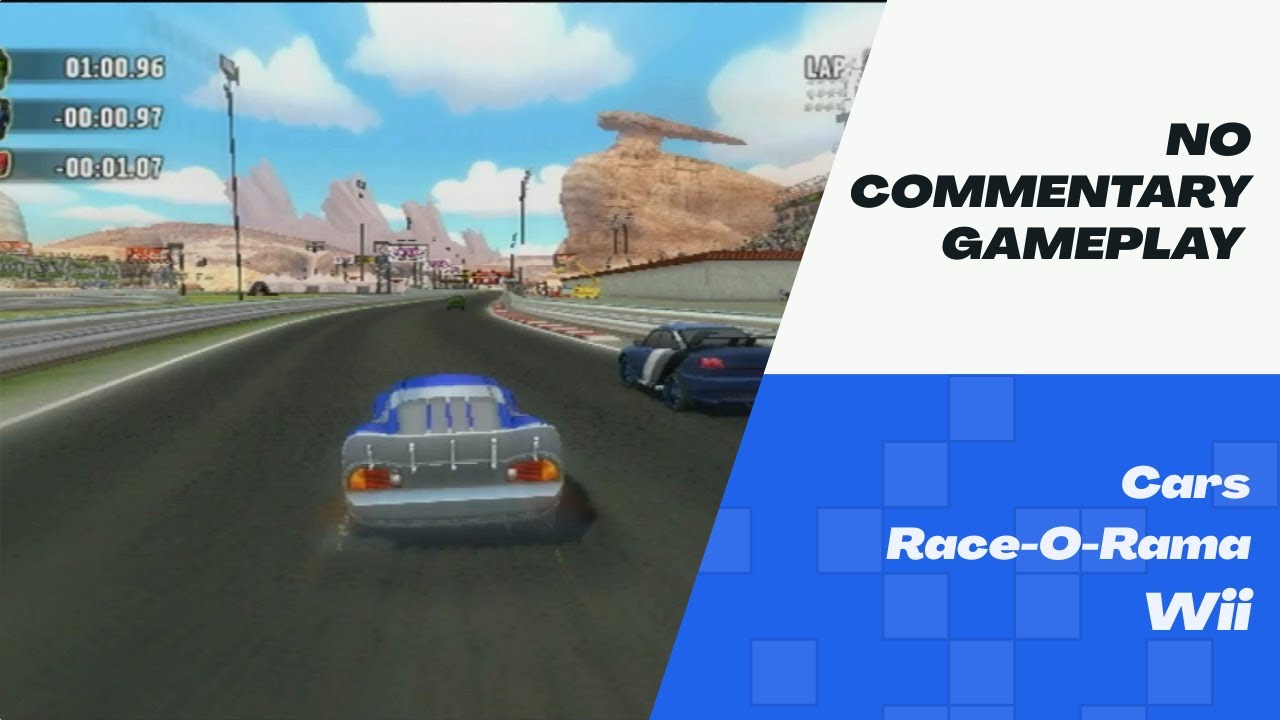Cars Race-O-Rama Gameplay (Wii) 1080p HD No Commentary