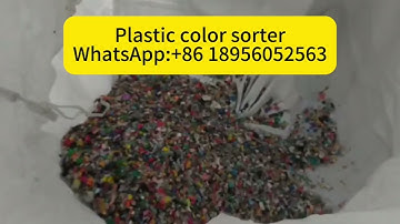 Recycling Sorting Machine/Plastic Separator Machine--WhatsApp:+8618956052563#colorsort#colorsorter