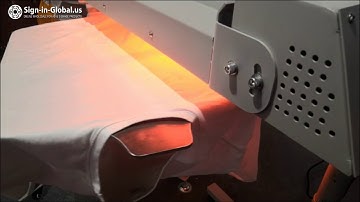 The Operation Video for 220V 6000W 20" x 24" Automatic IR Flash Dryer