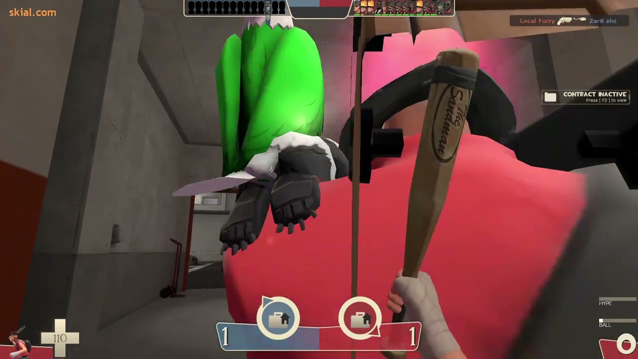 Hunter Being Cooked Up By BLU