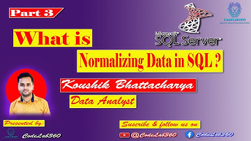 What is Normalization in SQL? | Database Normalization Forms - 1NF, 2NF , 3NF, BCNF | CodeLab360