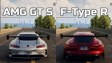 NFS Unbound: Mercedes-AMG GT S Coupe vs Jaguar F-Type R Coupe - WHICH IS FASTEST (Drag Race)