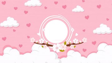 CUTE INTRO TEMPLATES | NO TEXT | FOR PINK LOVERS | CUTE INTROS