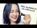 Vlog #5: Makeup nhanh và rẻ cho mắt mí lót 👀