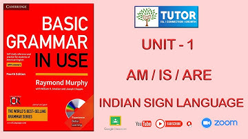 Basic Grammar in Use  |  Unit 1   |   Indian Sign Language