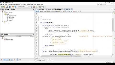 calculadora rmi java