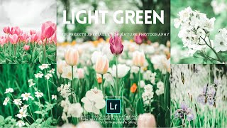 Light Green Preset - Flower Presets | Free Lightroom Presets XMP & DNG | Lightroom Tutorials screenshot 2