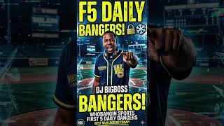 3 HIGH-CONVICTION F5 UNDERS LOADED 🧊 #MLB #Picks #FirstFive