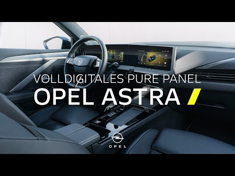 Neuer Opel Astra: volldigitales Pure Panel®️ Cockpit