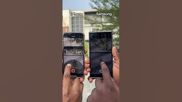 Samsung S24 Ultra vs iPhone 15 Pro Max Video Zoom Test