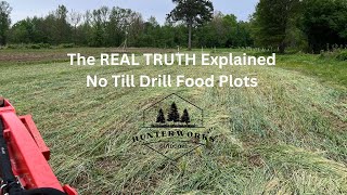 No Till Drill: Year 2 Spring. More Lessons Learned, Land Pride 606NT Great Plains