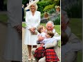 George and Louis in their grandfather’s arms – a perfect family moment. #kingcharles #princewilliam