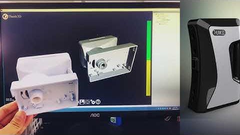 How to Scan 5inch Industrial Part with Thunk3D Archer
