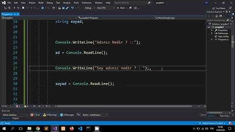C# Dersleri -05 klavyeden girilen değerleri birleştirme