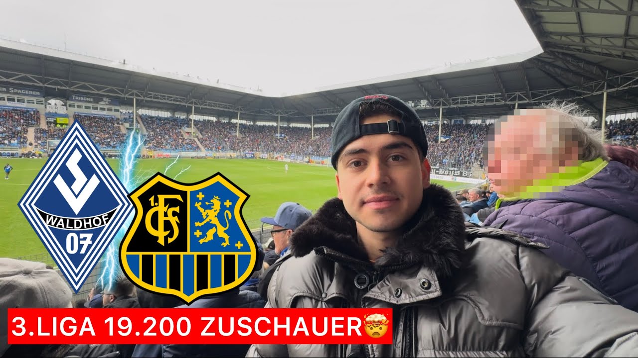 3.LIGA DERBY💥🔥| STIMMUNGSKRACHER 🤩 | SV WALDHOF MANNHEIM vs 1.FC SAARBRÜCKEN | Stadionvlog