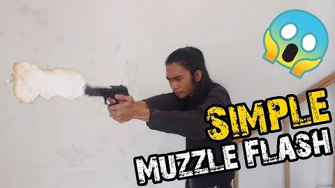 How To Add Muzzle Flash In Shooting Films Using Capcut | Simple Toturial