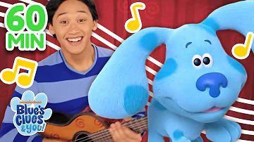 60 Minute Music Sing-Along w/ Blue & Josh 🎶 Blue's Clues & You!