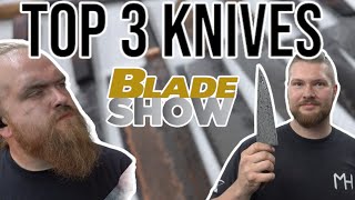 Our TOP 3 Knives for BLADESHOW ATLANTA 2024