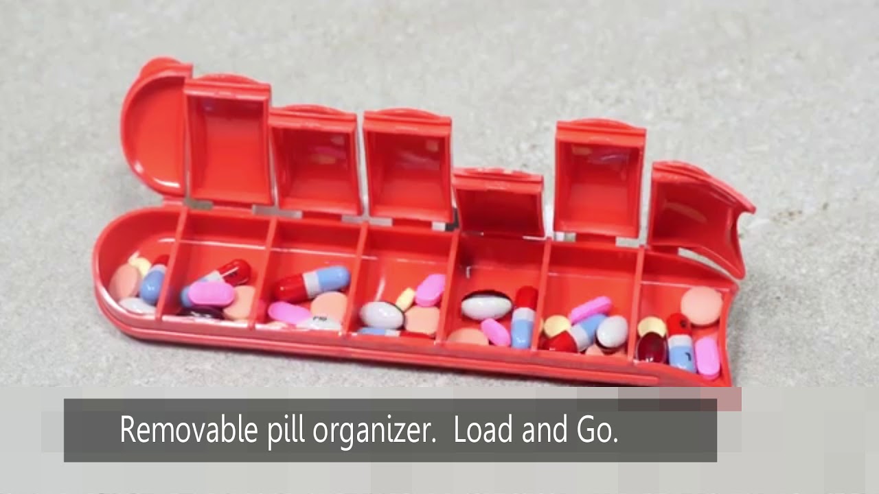 Pill & Vitamin 2 in 1 Water Bottle