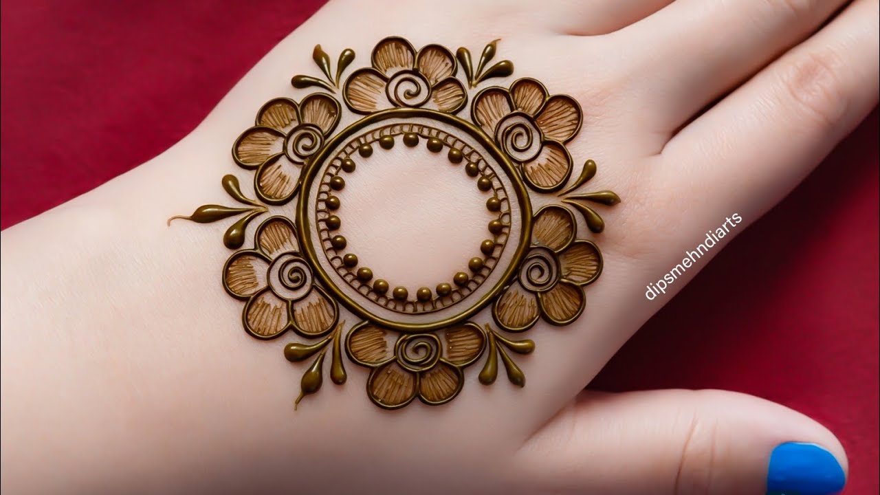   Simple Back Hand Mehndi Design 2026 | Easy Stylish Mehndi Design for Beginners