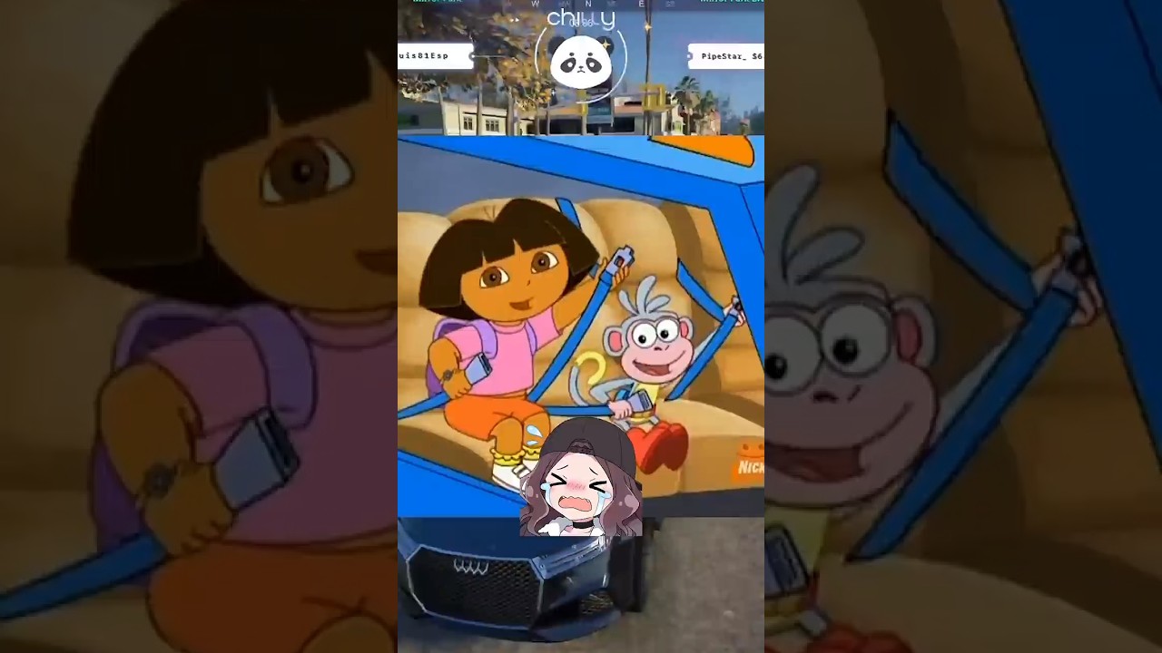 Seatbelts! So We Can Be Safe! #chillypanda #vtuber #animegirl  #envtuberclips #nopixel #gtarp #gta