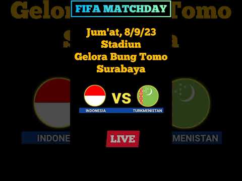 FIFA Matchday: Jadwal Timnas Indonesia Vs Turkmenistan 2023