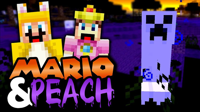 MARIO ET PEACH FÊTENT HALLOWEEN MINECRAFT NINTENDO SWITCH FRANÇAIS 