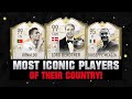 Most ICONIC Players of their COUNTRY! 😱❤️ ft. Brazil, England & Portugal!