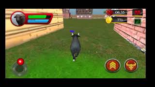 Angry bull rampage game gameplay🏃‍♂️🐃 screenshot 2