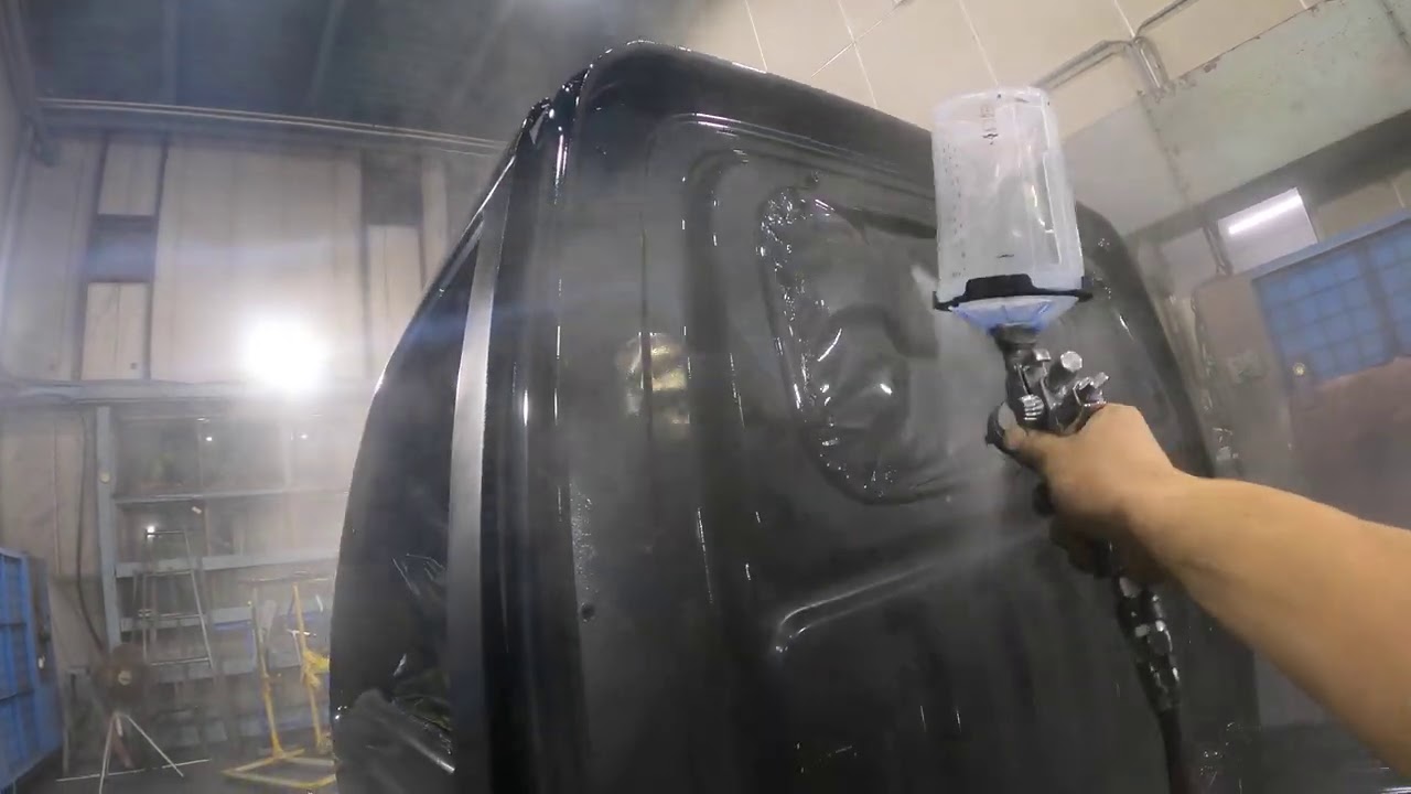 軽トラ全塗装　ハイゼット全塗装　Episodo29