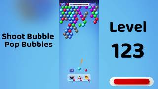 Shoot Bubble Level 123 Walkthrough | Pop Bubbles Game 🎯 | Go Answer screenshot 3