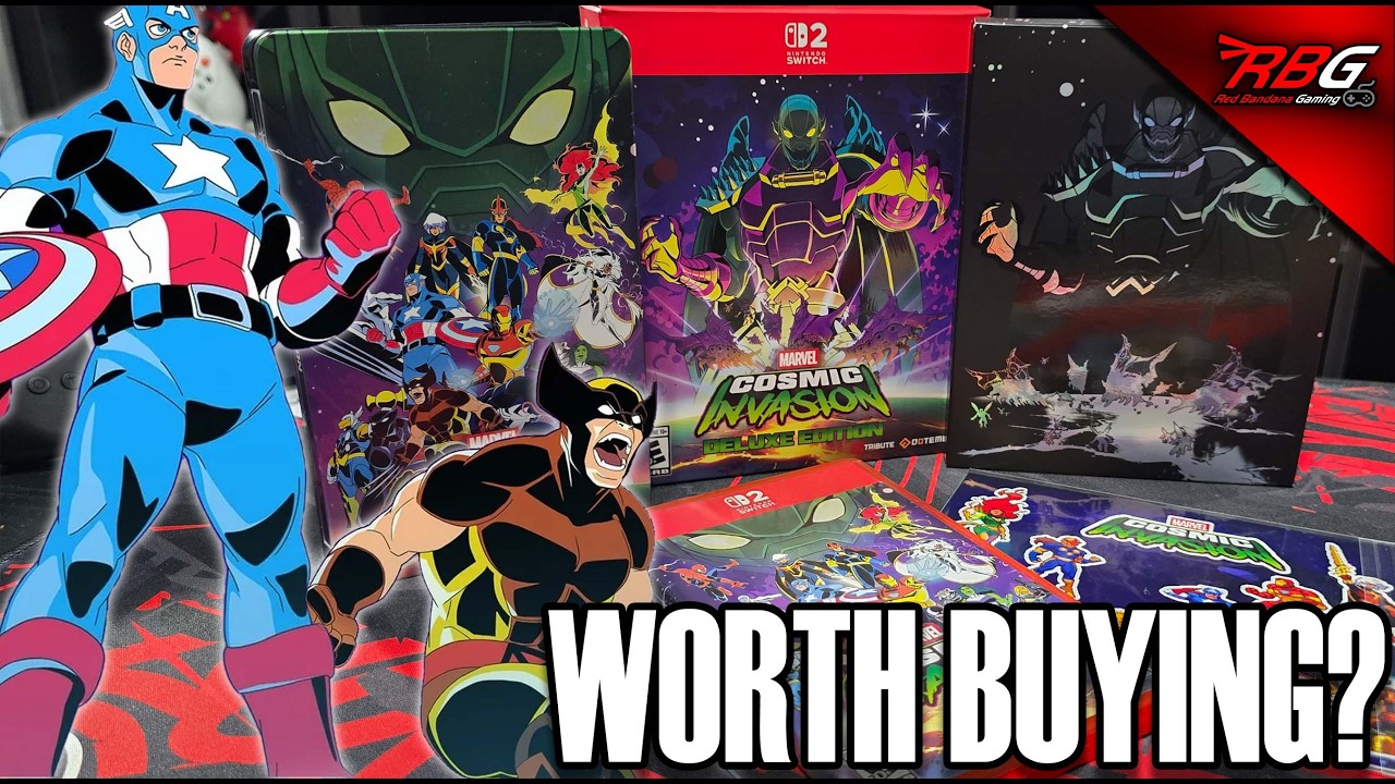 Marvel Cosmic Invasion Deluxe Edition Unboxing – Worth The Price