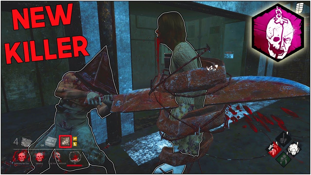 Pyramid Head is here! The Executioner, Power, Mori, Perks and Add