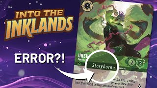 Disney Lorcana Into the Inklands ERRATA CARDS FULL LIST! Which cards had ERRORS and REPRINT!