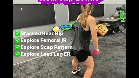 Rear Hip Loads for Softball Throwing|High Level Throwing®