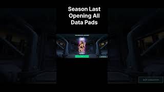 Opening EVERY Data Pad Before Season Ends! 🔥 | War Robots