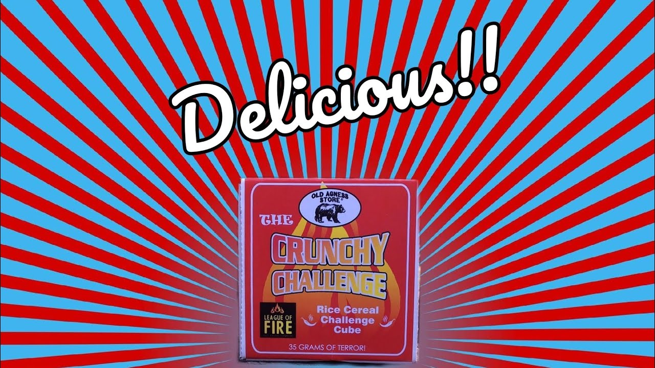 Image result for THE CRUNCHY CHALLENGE by Old Agness Store - YouTube