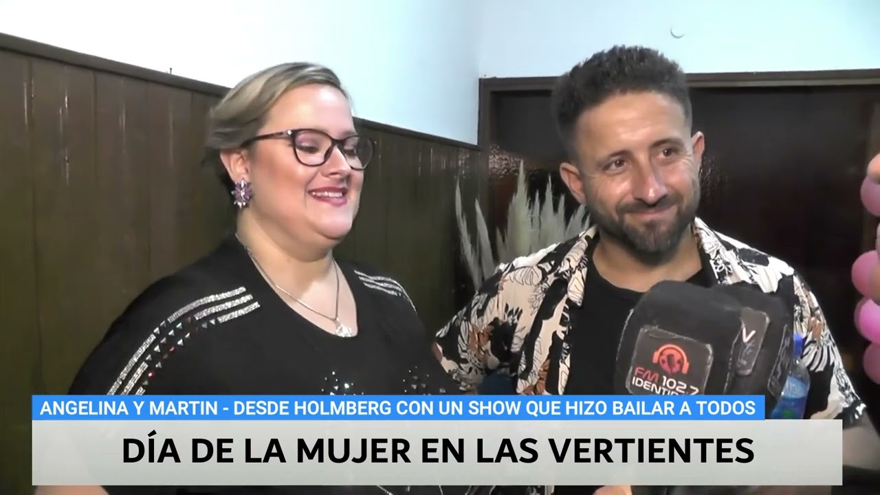 ANGELINA Y MARTIN EN LAS VERTIENTES