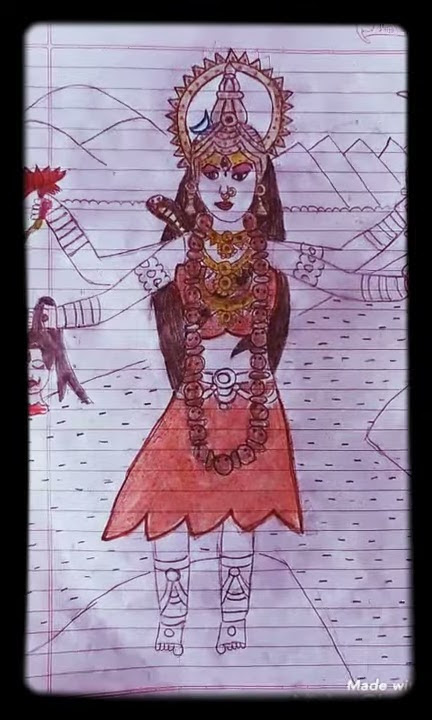 Maa Tara in vighnaharta Ganesh drawing from sunlight channel