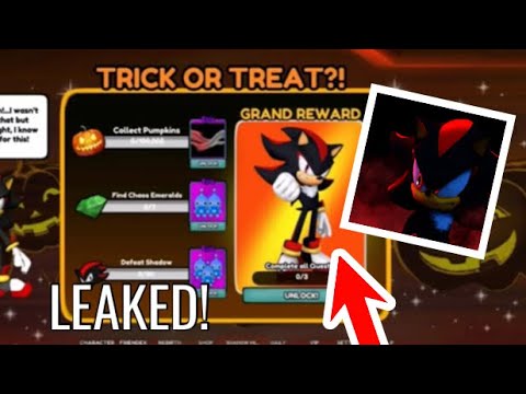 Sonic Speed Simulator News & Leaks! 🎃 on X: 'Release Shadow' is coming to  #SonicSpeedSimulator on #Roblox 💙  / X