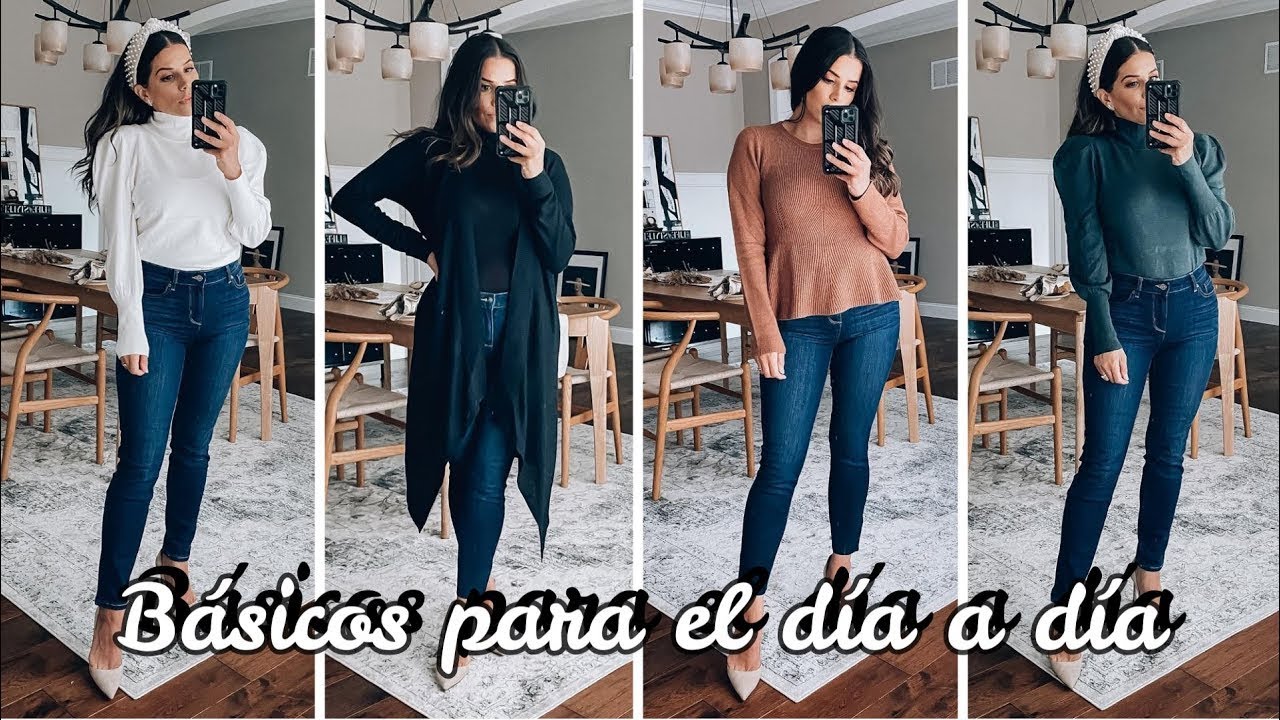 OUTFITS PARA IR A LA ESCUELA,UNIVERSIDAD IR A TRABAJAR/Looks Casuales/Fall  Winter Casual Looks - YouTube