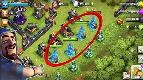 WHAT HAPPENS WHEN U REMOVE CHRISTMAS TREE IN CLASH OF CLANS | COC DECEMBER UPDATE |  ClownGaming