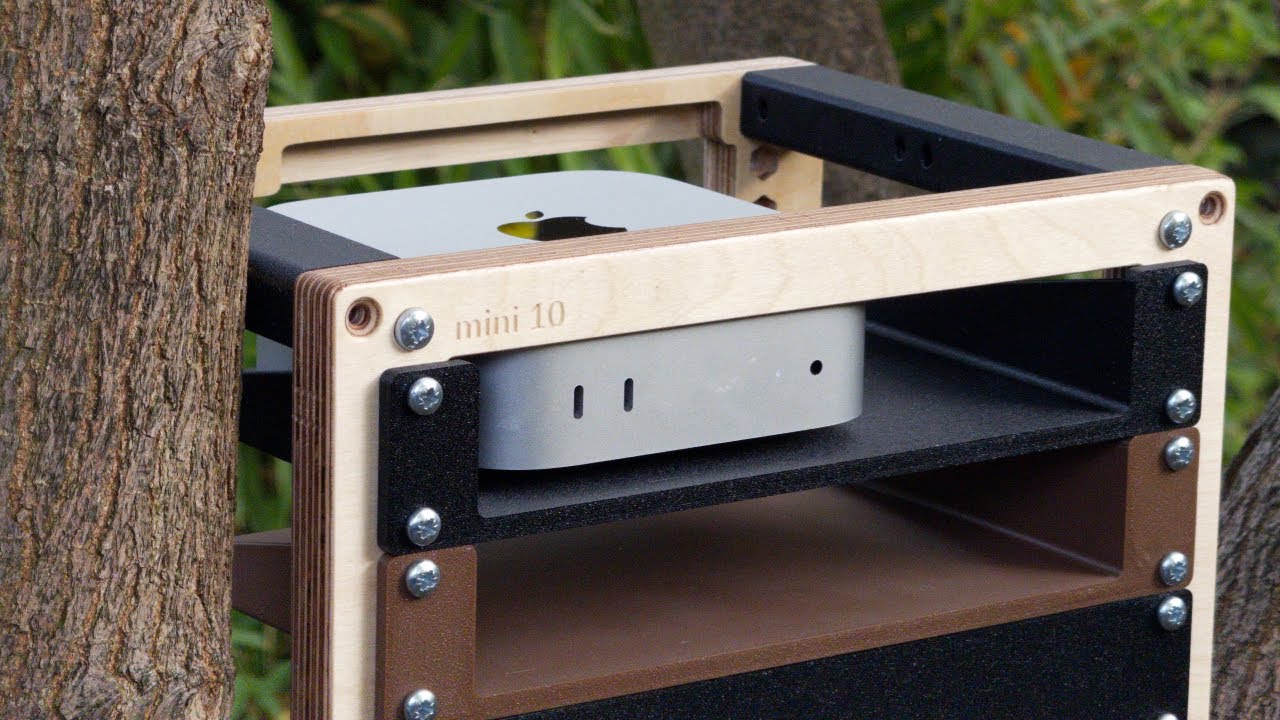 I made a Mini Rack for my Mini Mac