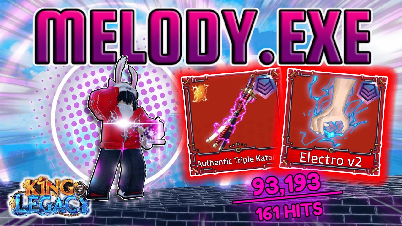 This Melody Build should be Illegal (Melody PvP) | King Legacy
