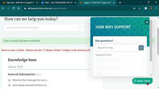How to Raise Ticket through IIUM WiFi Support Portal screenshot 5