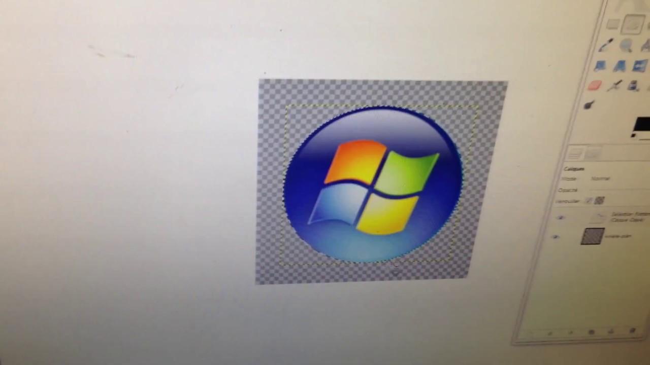 comment coller une image dans sur image transparente sur gimp YouTube