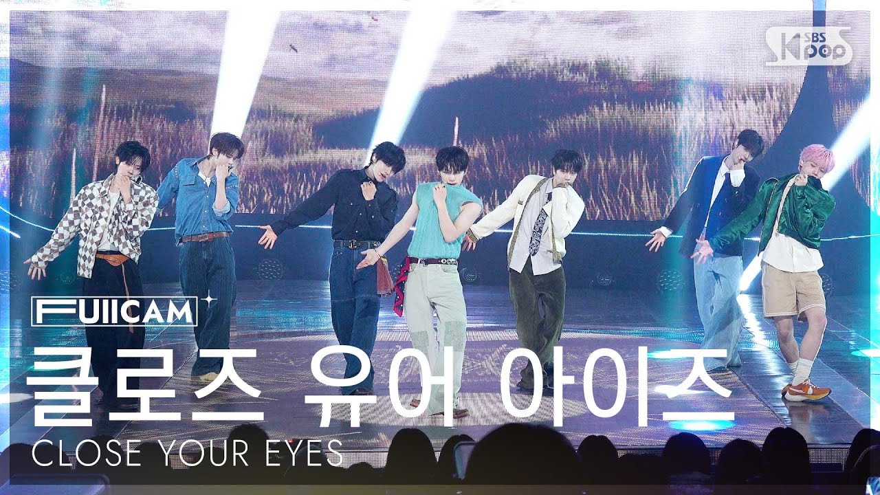 [안방1열 풀캠4K] 클로즈 유어 아이즈 '내 안의 모든 시와 소설은'(CLOSE YOUR EYES 'All My Poetry' FullCam)@SBS Inkigayo 250406