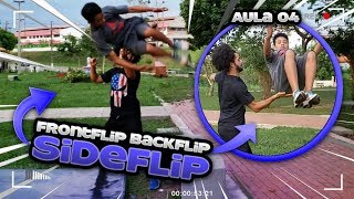 Aula 04 - Backflip, Frontflip e sideflip - Parkour do Zero ao avançado