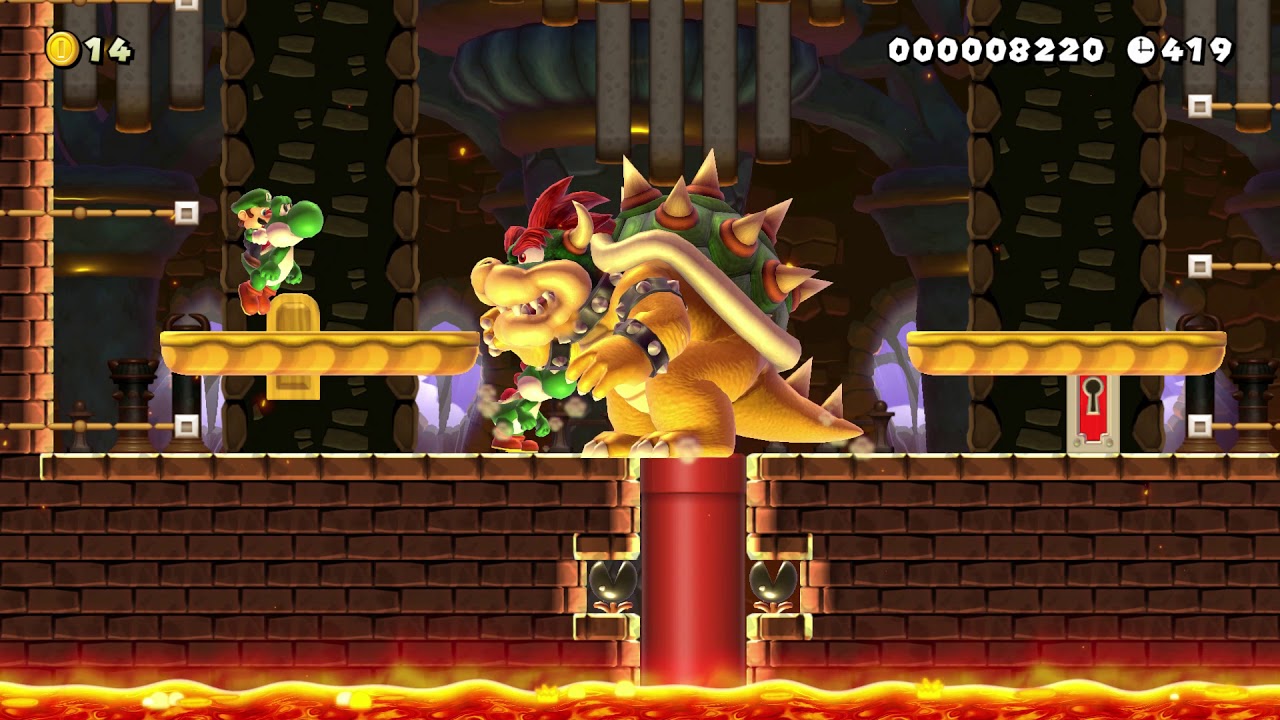 Super Mario Maker 2 Level Showcase: W8-5 Final Fight - YouTube